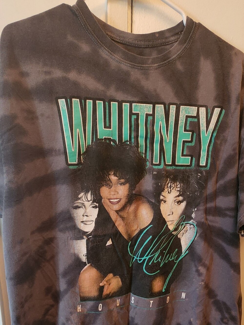 Three Graphic T-shirts. Whitney Huston, Biggie, and TLC.